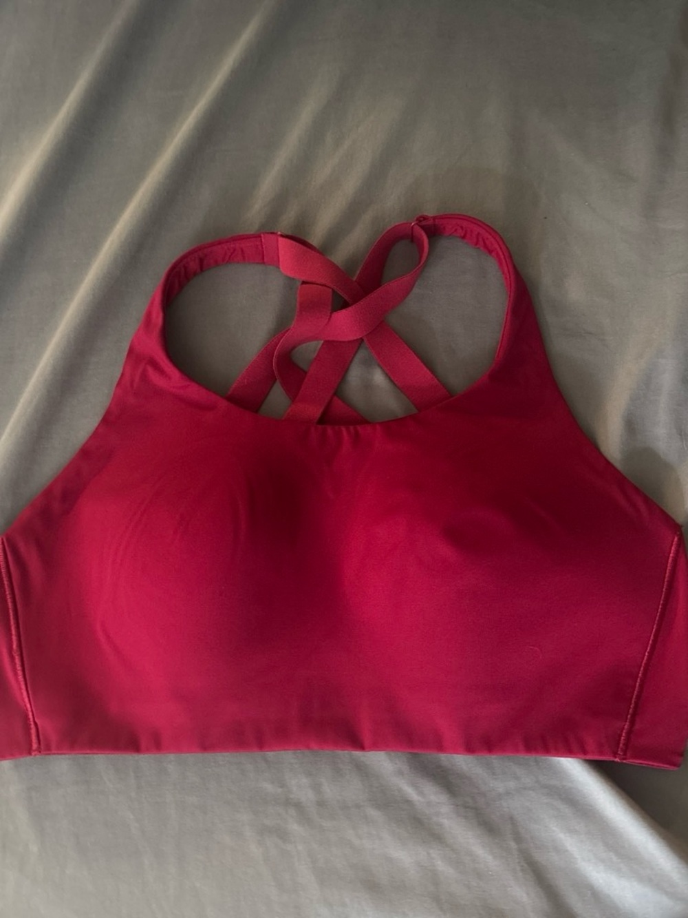 lululemon athletica Crossback Sports Bra - Fuchsia